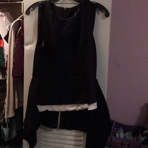 Bcbg zipper up blouse